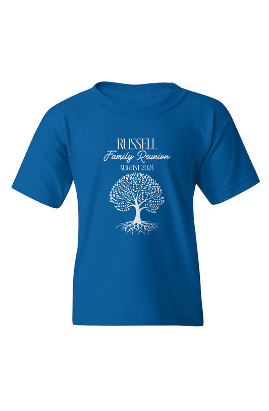 Russell Blue Youth T-Shirt