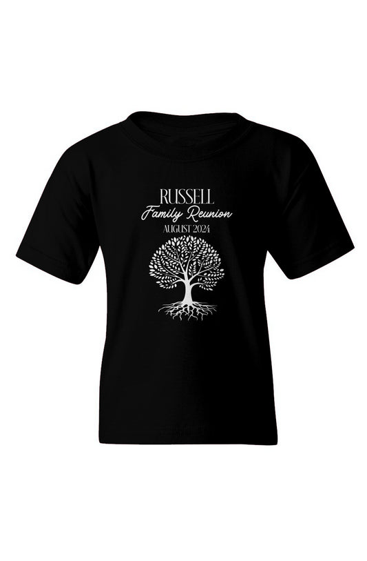 Russell Black Youth T-Shirt